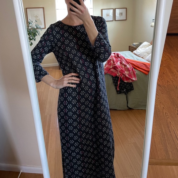 SOLD Ace & Jig Talia Dress in Kasuri - Picture 2 of 3